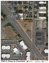 1265 S State St, Clearfield, UT - AERIAL  map view