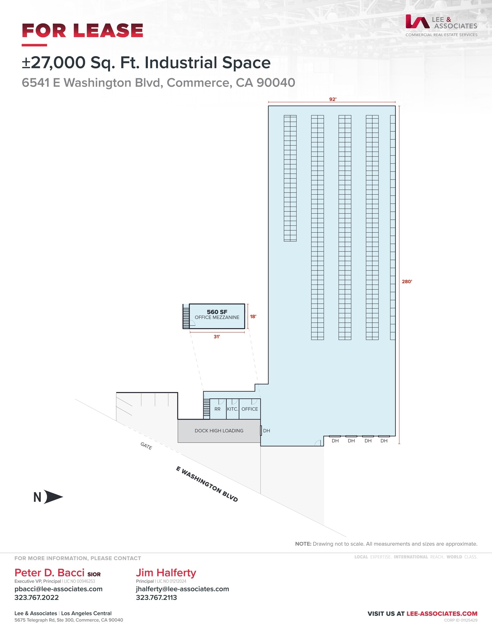 6541 E Washington Blvd, Commerce, CA for lease Site Plan- Image 1 of 2