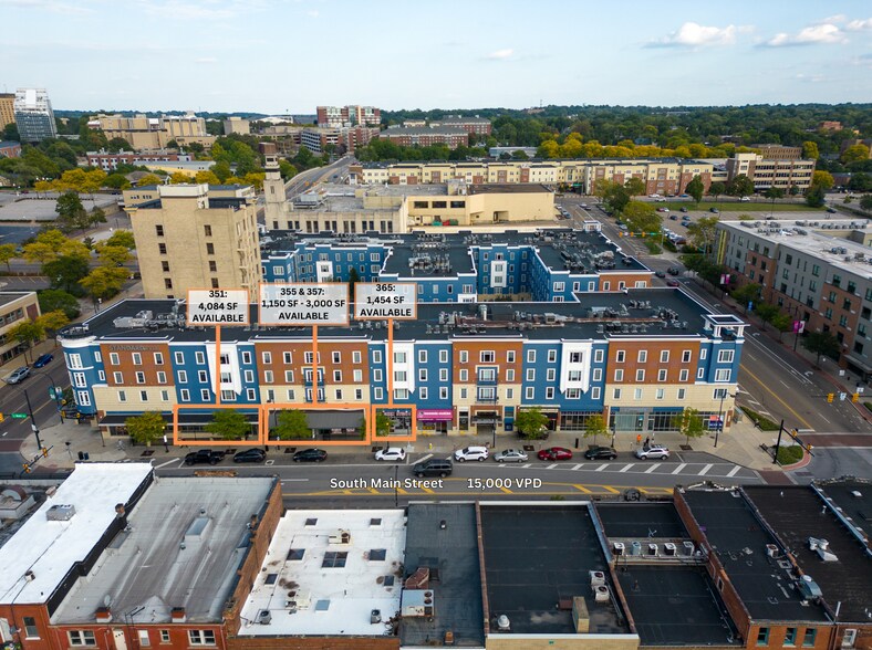 349-379 S Main St, Akron, OH à louer - Photo du bâtiment - Image 2 de 3