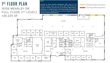 10150 Meanley Dr, San Diego, CA for lease Floor Plan- Image 1 of 1