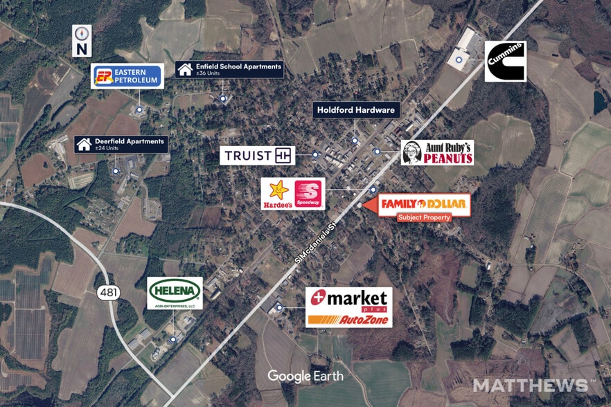 125 S McDaniel St, Enfield, NC à vendre - Photo du bâtiment - Image 3 de 4