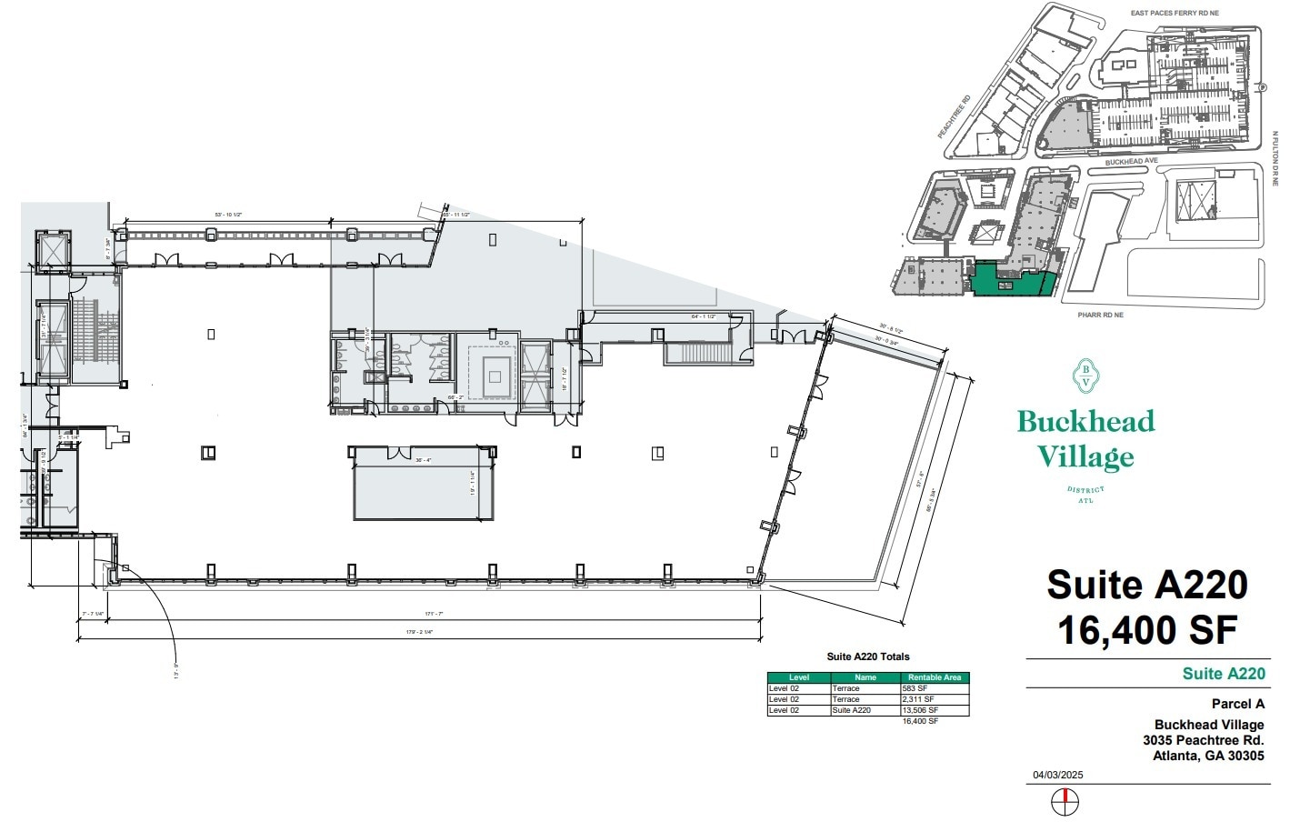 3035 Peachtree Rd, Atlanta, GA for lease Floor Plan- Image 1 of 1