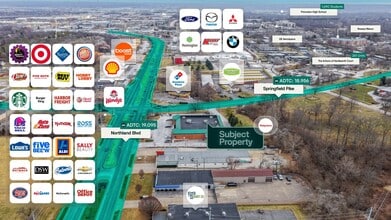 385 Northland Blvd, Springdale, OH - Aérien Vue de la carte - Image1