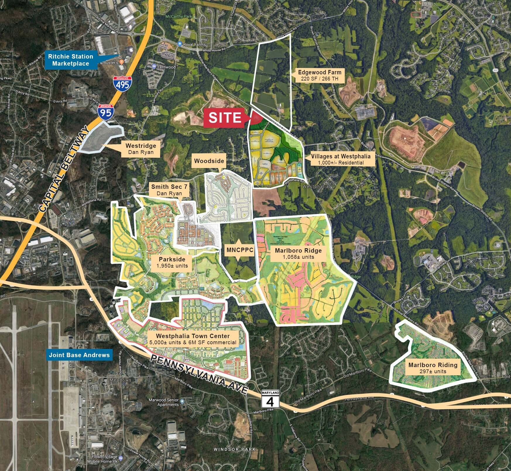 00 Ritchie Marlboro Rd, Upper Marlboro, MD à vendre Photo du bâtiment- Image 1 de 2