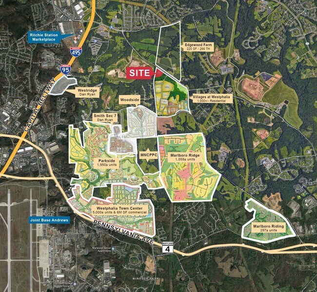 Plus de détails pour 00 Ritchie Marlboro Rd, Upper Marlboro, MD - Terrain à vendre