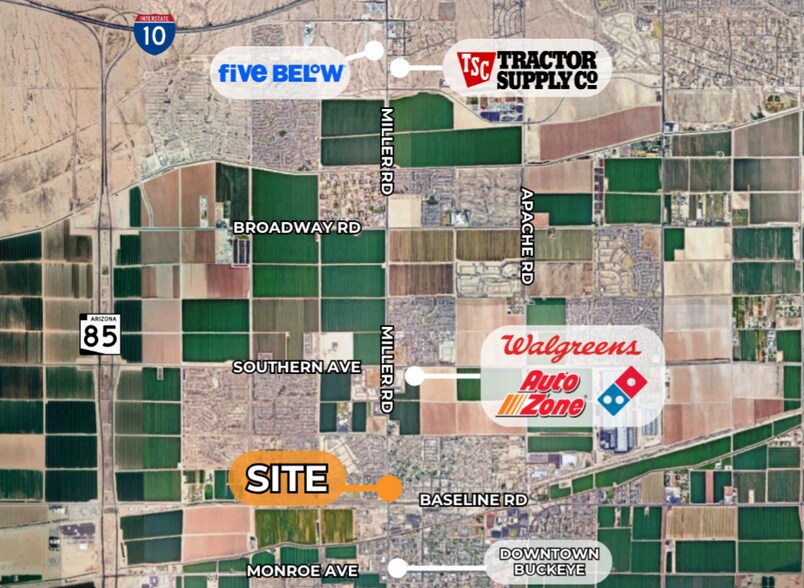 604-610 W Baseline Rd, Buckeye, AZ à vendre - Photo du bâtiment - Image 2 de 2