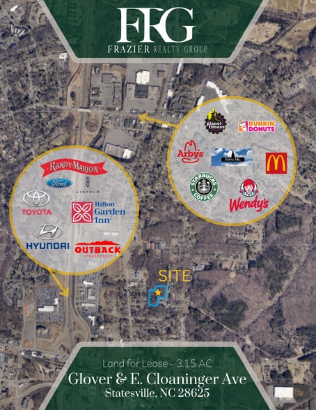 Glover & E. Cloaninger Ave, Statesville, NC for sale - Building Photo - Image 2 of 8