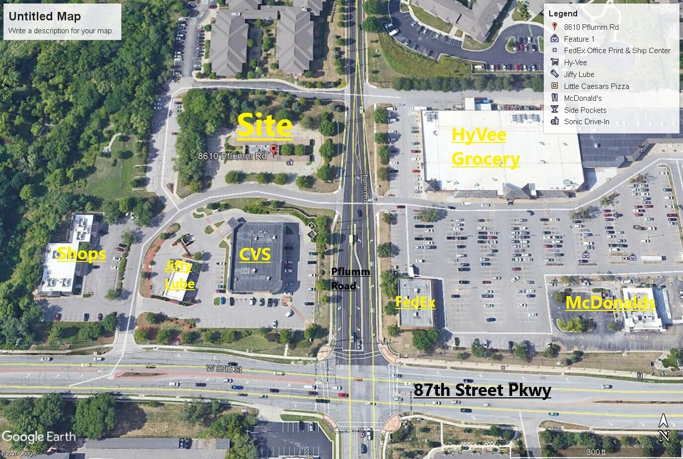 8610 Pflumm Rd, Lenexa, KS à vendre Aérien- Image 1 de 2