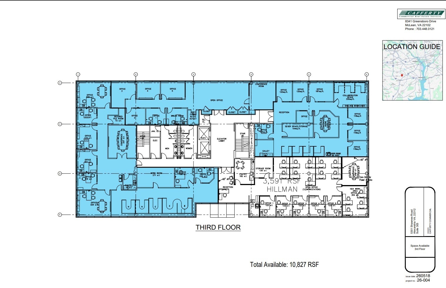 5301 Shawnee Rd, Alexandria, VA for lease Floor Plan- Image 1 of 1