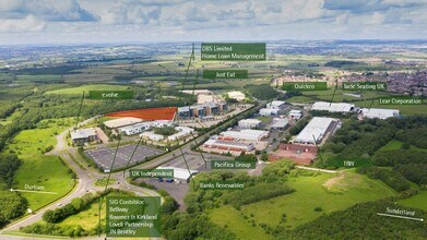 Cygnet Way, Houghton Le Spring, TWR - AÉRIEN  Vue de la carte