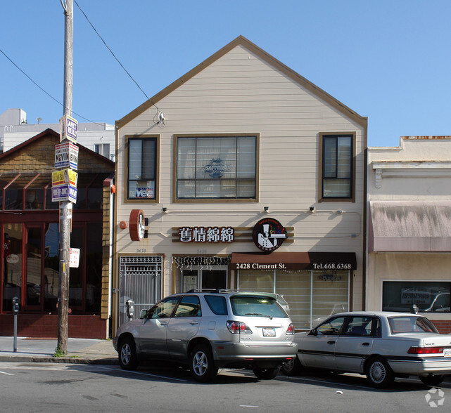 2428 Clement St, San Francisco, CA à louer - Photo du b timent - Image 2 de 5