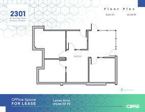 2301 W Dunlap Ave, Phoenix, AZ for lease Floor Plan- Image 1 of 1