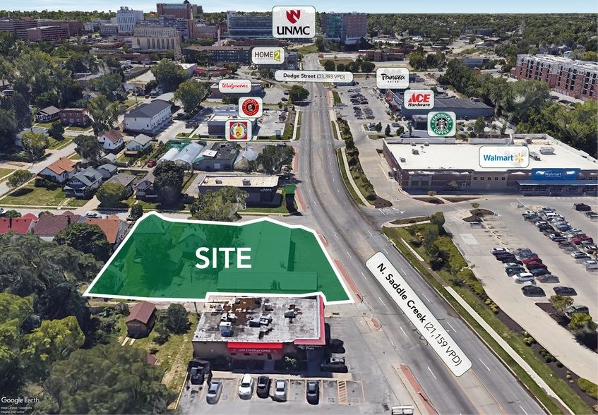 403 N Saddle Creek Rd, Omaha, NE à louer - Photo du bâtiment - Image 2 de 2