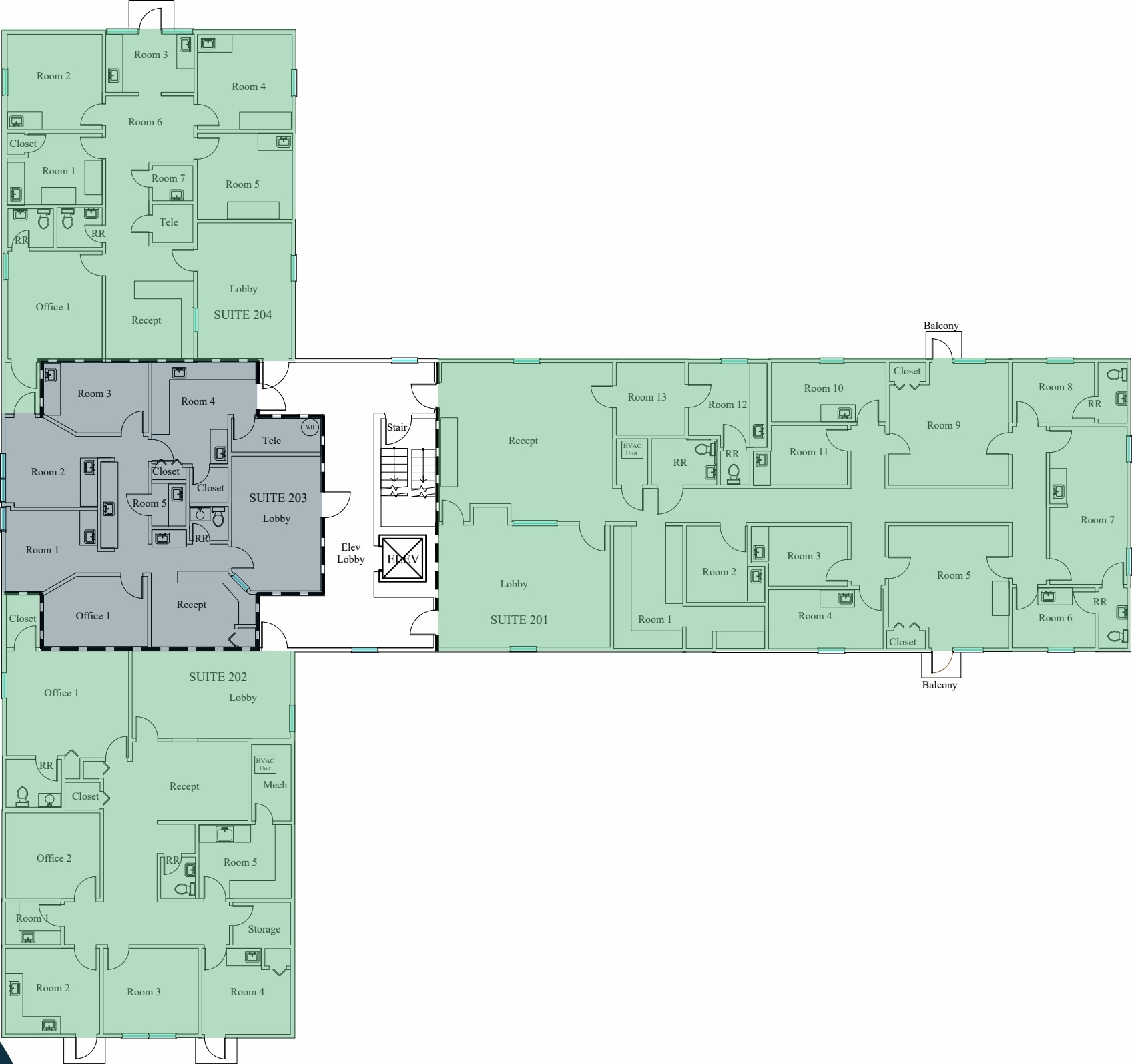 1701 St. Julian Pl, Columbia, SC for sale Floor Plan- Image 1 of 1