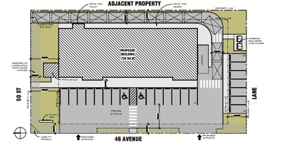 4507 50 St, Innisfail, AB for lease Site Plan- Image 2 of 3