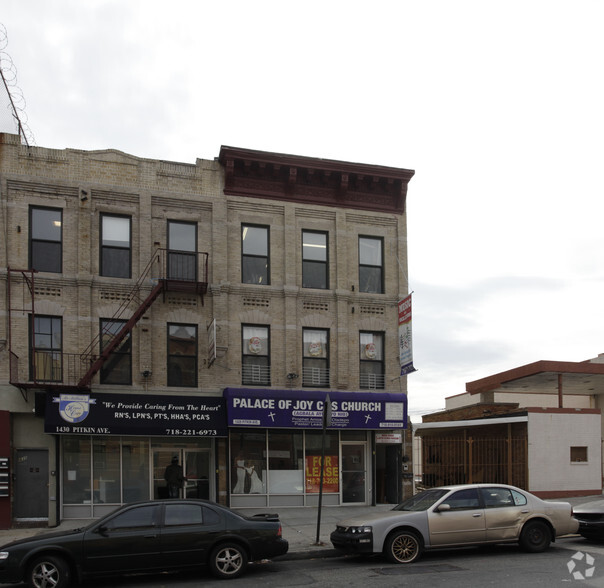 1428 Pitkin Ave, Brooklyn, NY for lease - Building Photo - Image 2 of 2