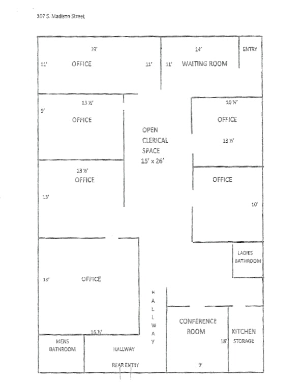 105-107 S Madison St, Green Bay, WI for lease Building Photo- Image 1 of 7