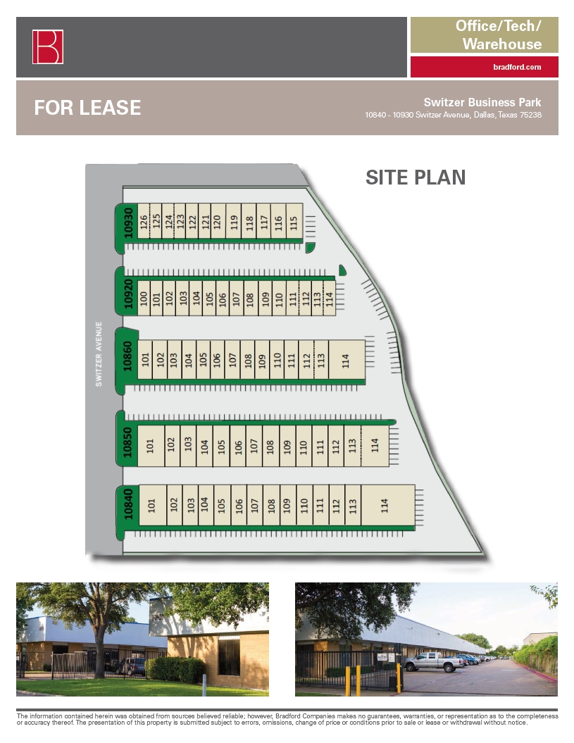 10840 Switzer Ave, Dallas, TX à vendre Plan de site- Image 1 de 1