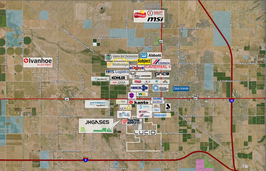 Burris & Kortsen Rds, Casa Grande, AZ for sale - Building Photo - Image 2 of 3