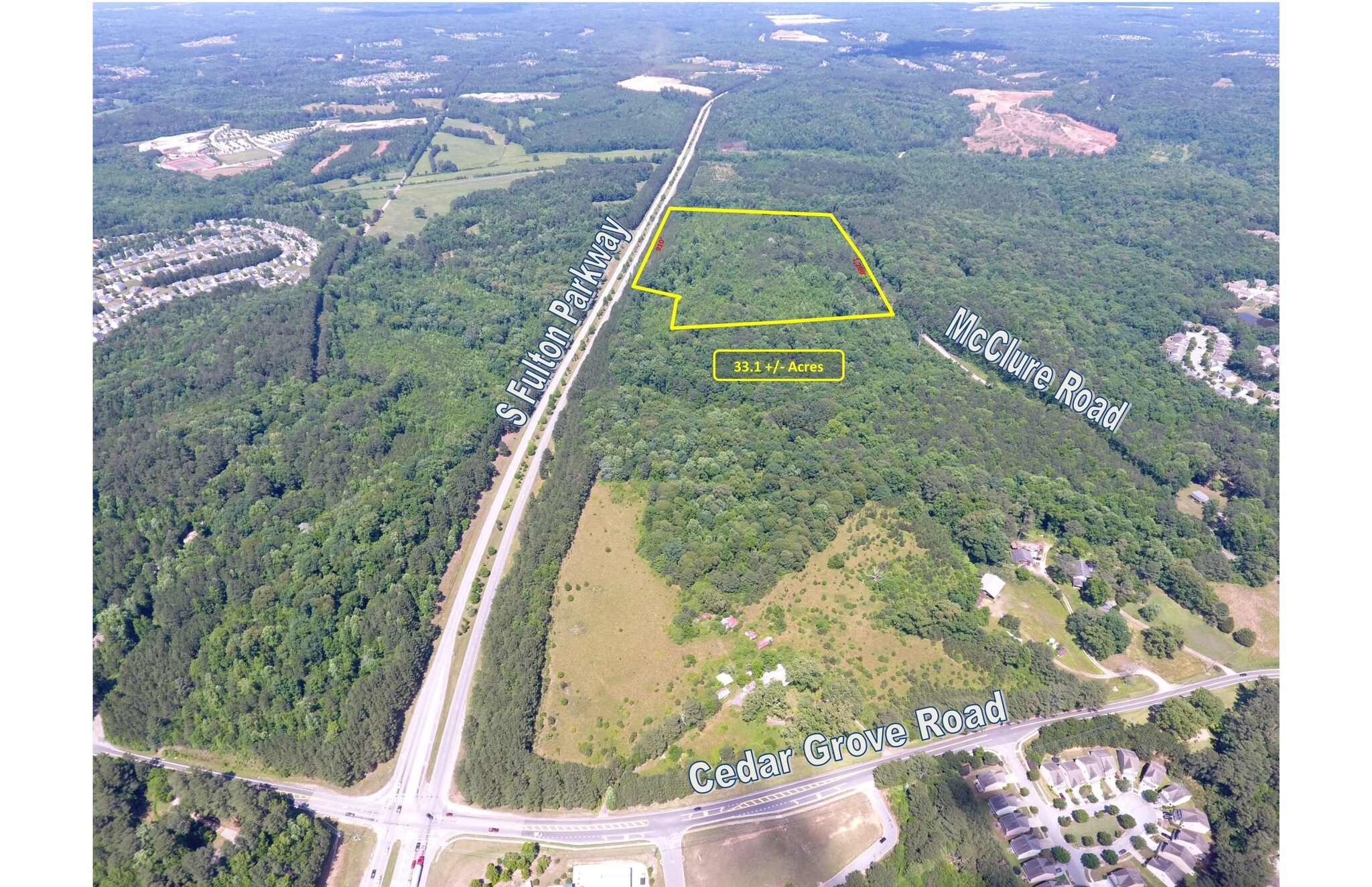 5875 McClure Rd, Fairburn, GA à vendre Photo du bâtiment- Image 1 de 4