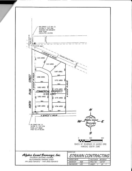 37th & Plum St, Hutchinson, KS à vendre - Photo du bâtiment - Image 2 de 3