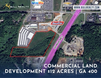 Plus de détails pour 1554 GA-400, Dawsonville, GA - Terrain à vendre