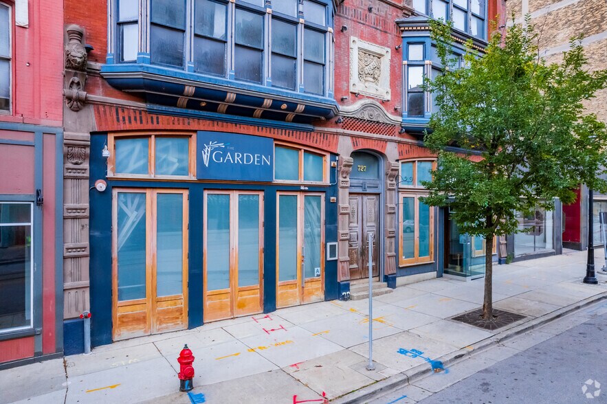 725-729 N Milwaukee St, Milwaukee, WI à louer - Photo du bâtiment - Image 3 de 5