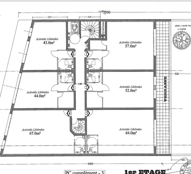 93 Avenue Pierre Sémard, Villiers-le-Bel à louer - Plan d’étage - Image 2 de 4