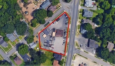 520 Saluda St, Rock Hill, SC - AERIAL  map view