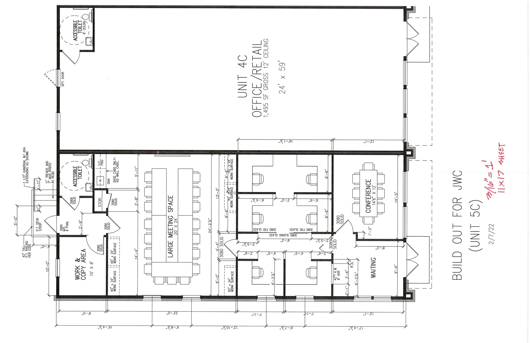 9236 Main St, Woodstock, GA à louer Plan de site- Image 1 de 1