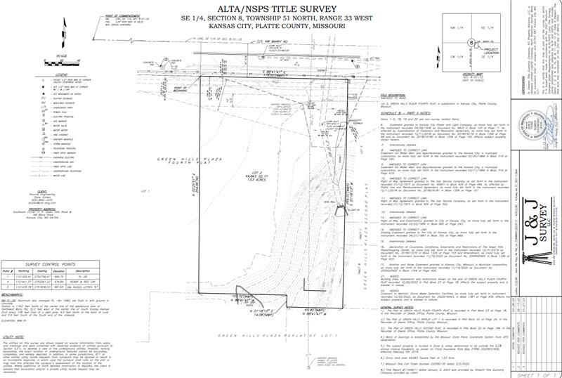 4201 NW Barry Rd, Kansas City, MO à louer - Plan cadastral - Image 2 de 2