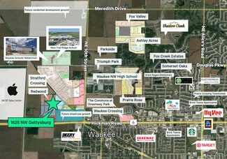 Plus de détails pour 1625 NW Gettysburg Ln, Waukee, IA - Terrain à vendre