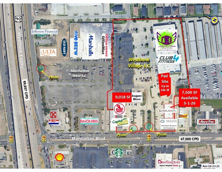 875 Manhattan Blvd, Harvey, LA à louer - Photo du bâtiment - Image 3 de 5