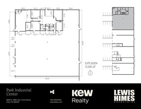 6000 E 58th Ave, Commerce City, CO à louer Plan de site- Image 1 de 1
