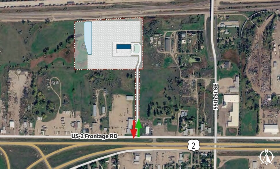 US-2 Frontage Road, Minot, ND for lease - Other - Image 2 of 6