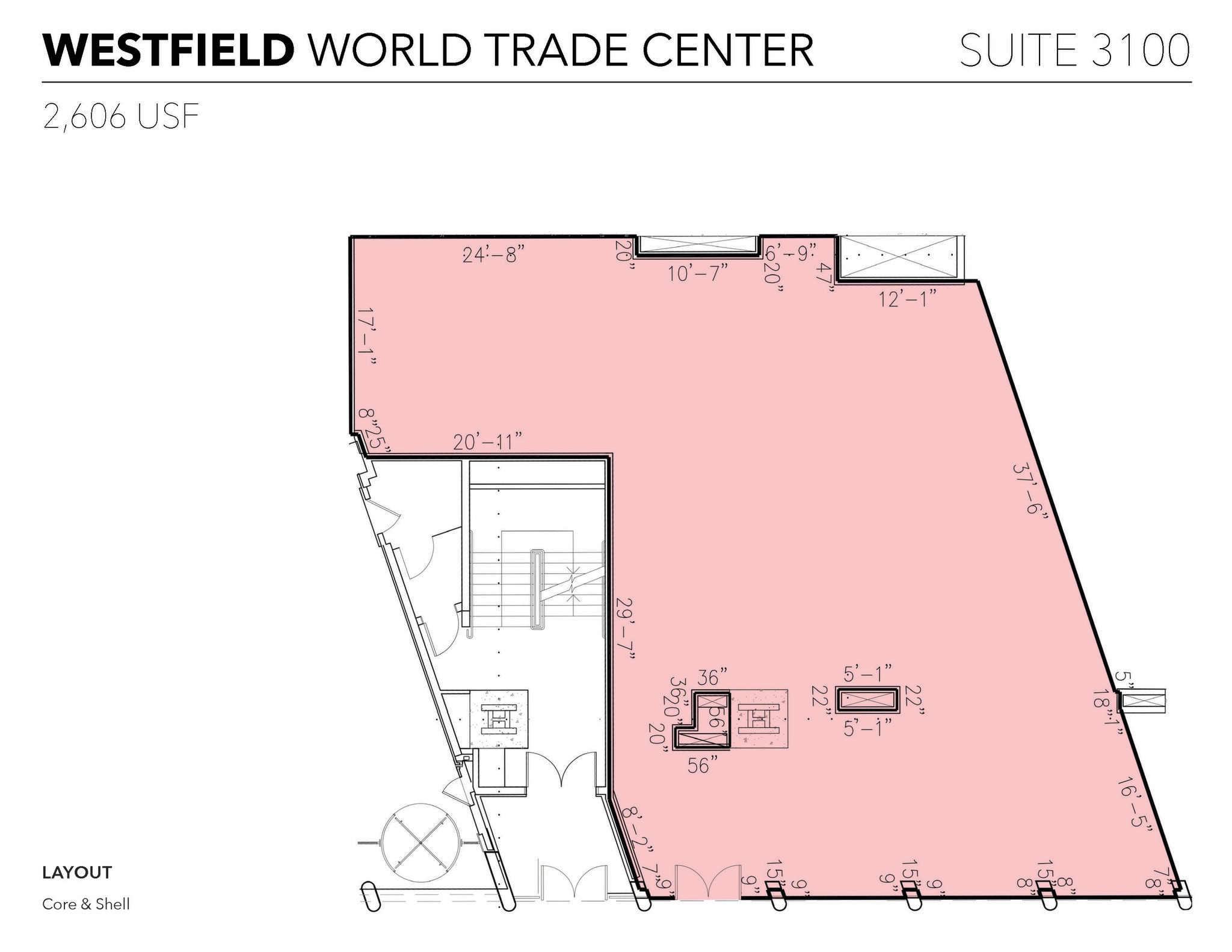 185 Greenwich St, New York, NY for lease Floor Plan- Image 1 of 3