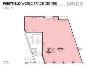 185 Greenwich St, New York, NY for lease Floor Plan- Image 1 of 3