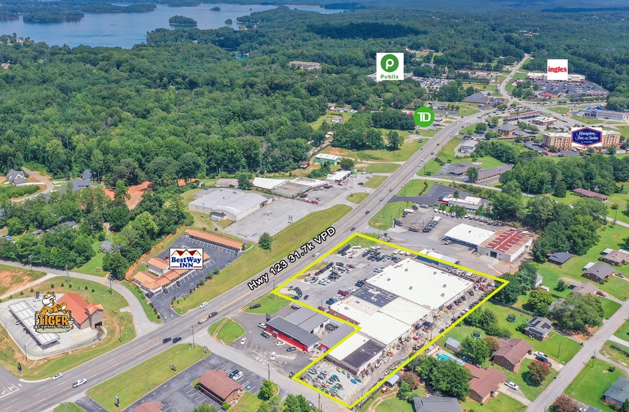 329-339 Us-123-byp, Seneca, SC for lease - Building Photo - Image 2 of 2