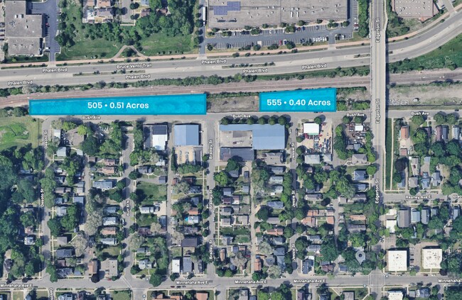 Plus de détails pour 505-555 Bush Ave, Saint Paul, MN - Terrain à vendre