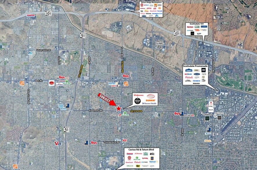 Tatum & Greenway, Phoenix, AZ à louer - Photo du bâtiment - Image 3 de 13