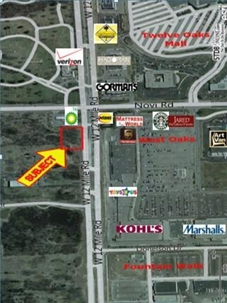 W 12 Mile Rd, Novi, MI à louer - Aérien - Image 2 de 2