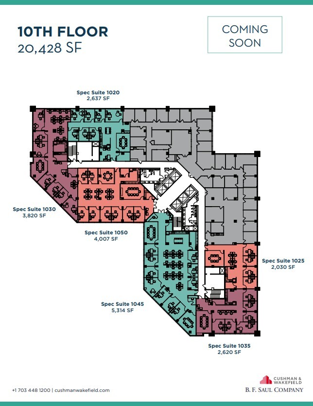 8201 Greensboro Dr, McLean, VA for lease Floor Plan- Image 1 of 1