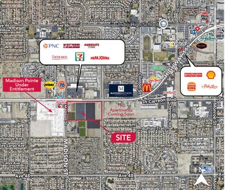 Plus de détails pour SEC Highway 111 & Madison Street, Indio, CA - Commerce de détail à louer