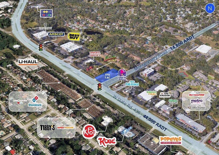 501 W SR 436, Altamonte Springs, FL à louer - Photo du bâtiment - Image 1 de 1