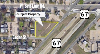 Plus de détails pour 205/207/209/211 Cedar St, Cedar Hill, TX - Terrain à vendre