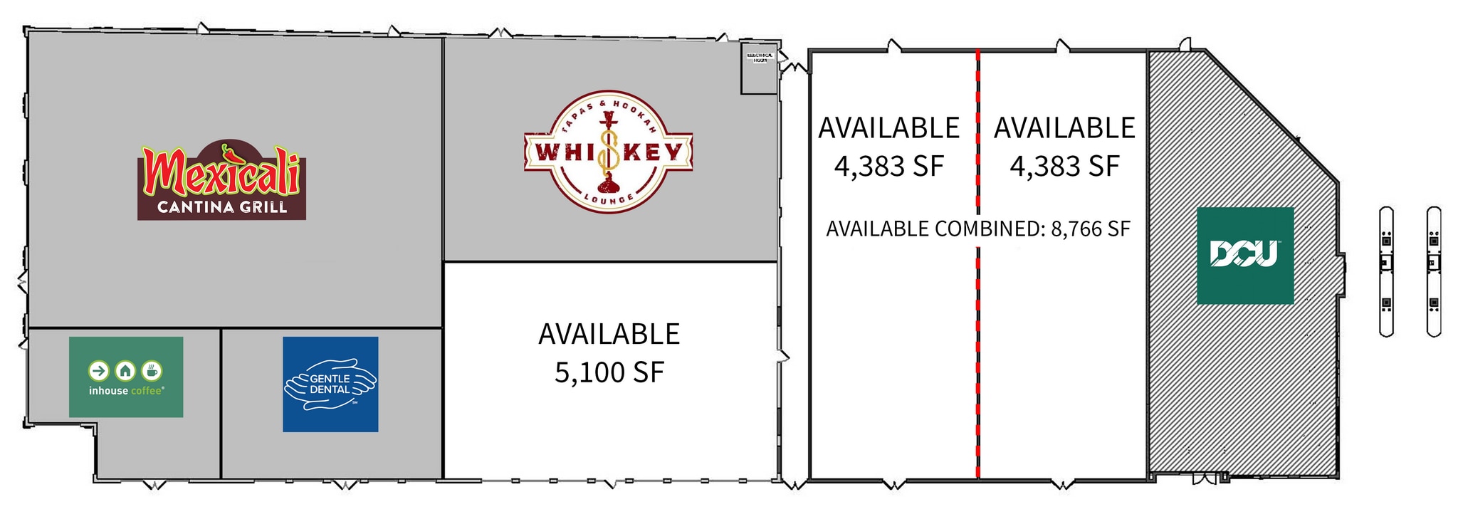 225-233 Shrewsbury St, Worcester, MA à louer Plan d’étage- Image 1 de 2