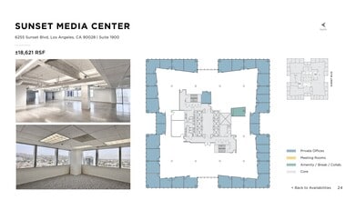 6255 W Sunset Blvd, Los Angeles, CA for lease Site Plan- Image 1 of 1