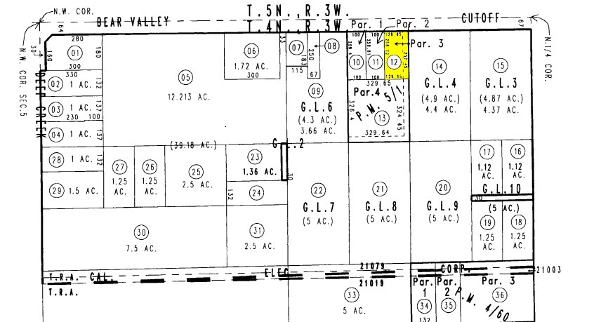 Bear Valley Rd, Apple Valley, CA à vendre - Plan cadastral - Image 2 de 4