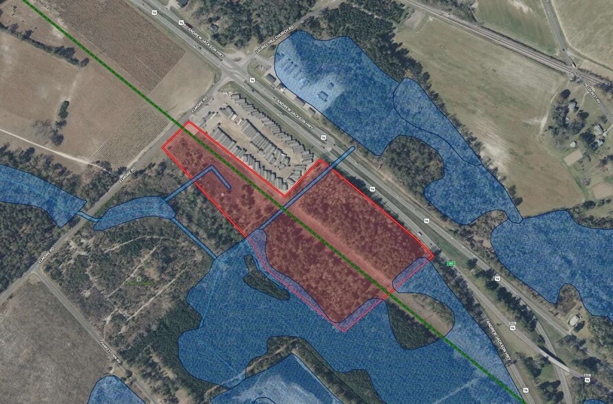 0 Andrew Jackson Hwy, Laurinburg, NC for sale - Aerial - Image 2 of 4
