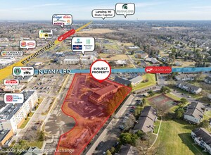 525 N Canal Rd, Lansing, MI - Aerial  map view - Image1